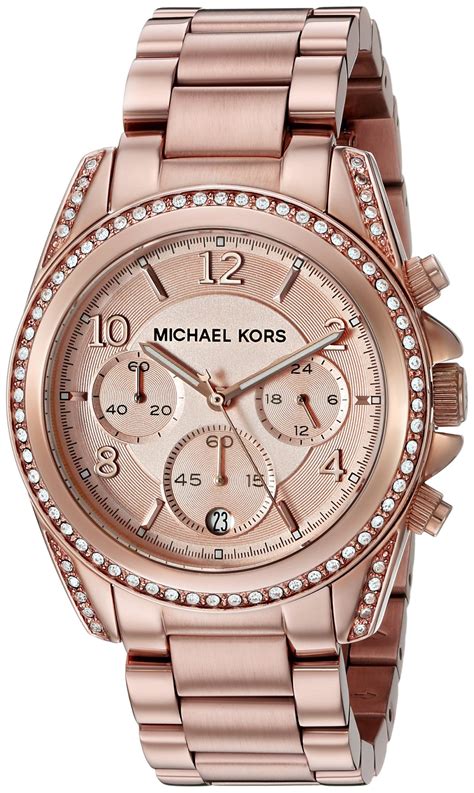 michael kors rose gold watch 5263|rose gold mk watch cheap.